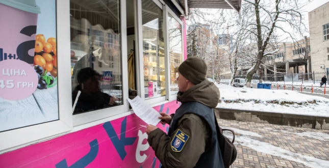 Від початку снігопадів зафіксовано майже 1100 порушень у частині прибирання міських територій від снігу